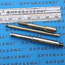 供应广东小五金件加工 轴心 榨汁机配件 自动车床件加工 深圳市安捷兴五金制品厂 铜柱,铆钉
