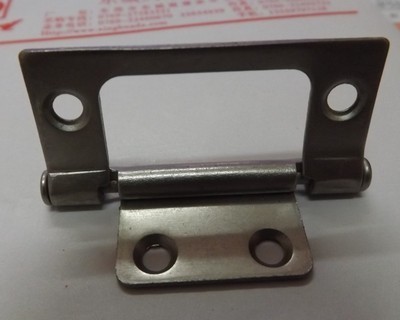 【2寸仿不锈钢白镍色铁质子母合页,家具门窗橱柜合页】价格,厂家,图片,合页、铰链,东莞市春日五金制品-